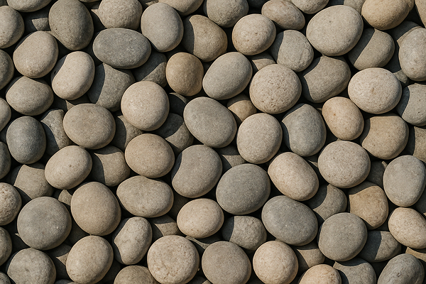 Piedra lavada canto redondo 6/12